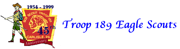  Troop 189 Eagle Scouts 